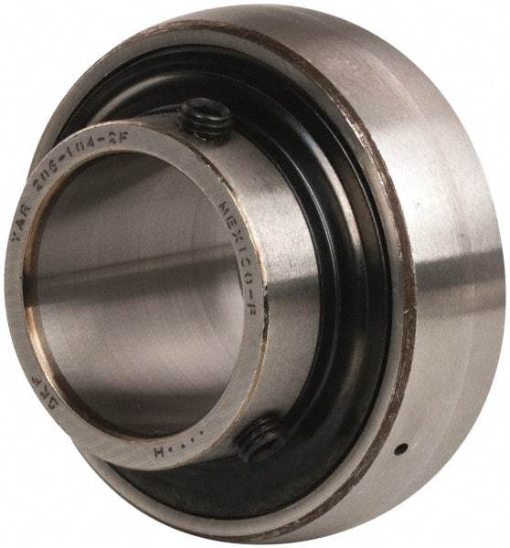 SKF - 1-1/4" ID x 2.4409" OD, 3,380 Lb Dynamic Capacity, Insert Bearing Insert Bearing - 0.7087" Race Width, 2,520 Lb Static Capacity - All Tool & Supply