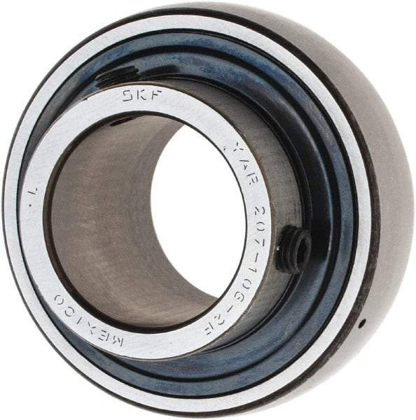 SKF - 1-3/8" ID x 2.8346" OD, 4,410 Lb Dynamic Capacity, Insert Bearing Insert Bearing - 3/4" Race Width, 3,440 Lb Static Capacity - All Tool & Supply