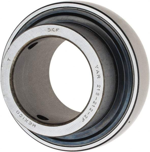 SKF - 2-11/16" ID x 5.1181" OD, 11,500 Lb Dynamic Capacity, Insert Bearing Insert Bearing - 1.1417" Race Width, 11,000 Lb Static Capacity - All Tool & Supply