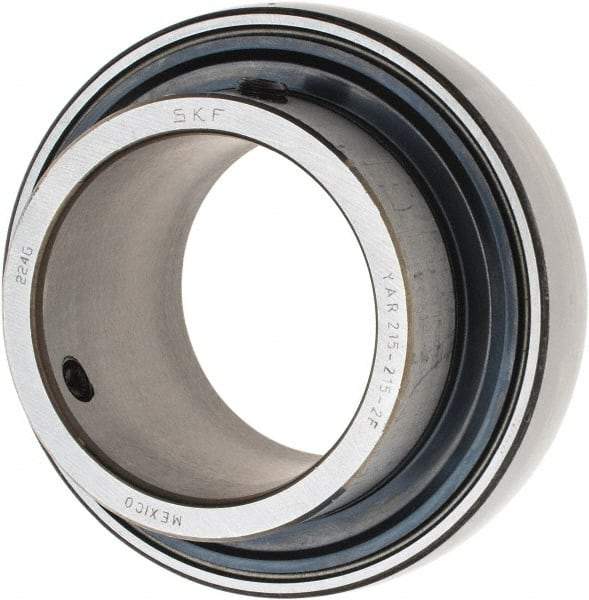 SKF - 2-15/16" ID x 5.1181" OD, 11,500 Lb Dynamic Capacity, Insert Bearing Insert Bearing - 1.1417" Race Width, 11,000 Lb Static Capacity - All Tool & Supply