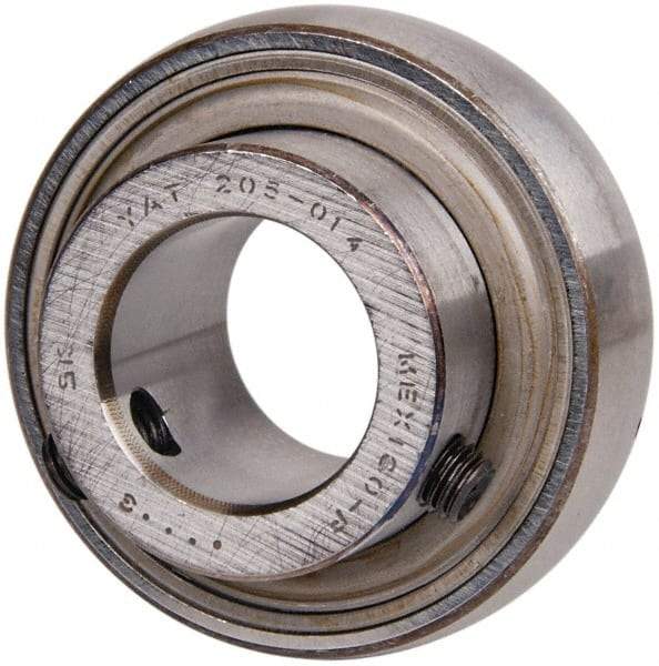 SKF - 7/8" ID x 2.0472" OD, 2,430 Lb Dynamic Capacity, Insert Bearing Insert Bearing - 0.5906" Race Width, 1,750 Lb Static Capacity - All Tool & Supply