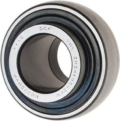 SKF - 1-1/8" ID x 2.4409" OD, 3,380 Lb Dynamic Capacity, Insert Bearing Insert Bearing - 0.7087" Race Width, 2,520 Lb Static Capacity - All Tool & Supply