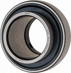 SKF - 2-7/16" ID x 4.3307" OD, 9,110 Lb Dynamic Capacity, Insert Bearing Insert Bearing - 63/64" Race Width, 8,090 Lb Static Capacity - All Tool & Supply