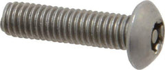 Value Collection - #10-32 UNF Pin In Torx Drive, Button Screw - Grade 18-8 Stainless Steel, Uncoated, 3/4" Length Under Head - All Tool & Supply