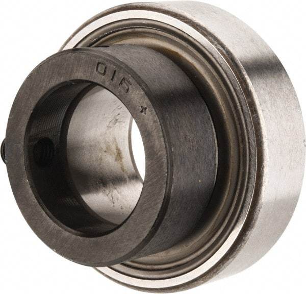 SKF - 1" ID x 2.0472" OD, 2,430 Lb Dynamic Capacity, Insert Bearing Insert Bearing - 0.5906" Race Width, 1,750 Lb Static Capacity - All Tool & Supply