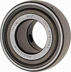 SKF - 1-1/8" ID x 2.4409" OD, 3,380 Lb Dynamic Capacity, Insert Bearing Insert Bearing - 0.7087" Race Width, 2,520 Lb Static Capacity - All Tool & Supply