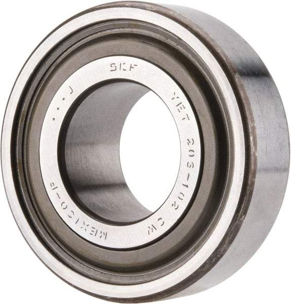 SKF - 1-1/8" ID x 2.4409" OD, 3,380 Lb Dynamic Capacity, Insert Bearing Insert Bearing - 0.7087" Race Width, 2,520 Lb Static Capacity - All Tool & Supply