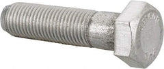 Value Collection - 3/8-24 UNF, 1-1/2" Length Under Head Hex Head Cap Screw - Partially Threaded, Grade 316 Stainless Steel, Uncoated, 9/16" Hex - All Tool & Supply