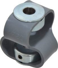 Huco - 3/8" Max Bore Diam, Flexible Flex P Double Loop Coupling - 48mm OD, Polyurethane - All Tool & Supply