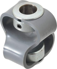 Huco - 5/8" Max Bore Diam, Flexible Flex P Double Loop Coupling - 54mm OD, Polyurethane - All Tool & Supply