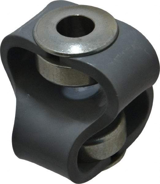 Huco - 1/2" Max Bore Diam, Flexible Flex P Double Loop Coupling - 56mm OD, Polyurethane - All Tool & Supply