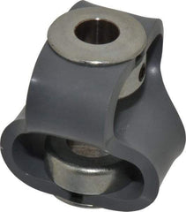 Huco - 5/8" Max Bore Diam, Flexible Flex P Double Loop Coupling - 56mm OD, Polyurethane - All Tool & Supply