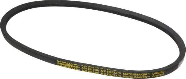 Continental ContiTech - Section A, 31" Outside Length, V-Belt - Wingprene Rubber-Impregnated Fabric, HY-T Matchmaker, No. A29 - All Tool & Supply