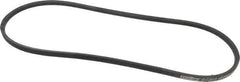 Continental ContiTech - Section A, 48" Outside Length, V-Belt - Wingprene Rubber-Impregnated Fabric, HY-T Matchmaker, No. A46 - All Tool & Supply