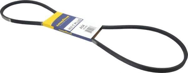 Continental ContiTech - Section A, 56" Outside Length, V-Belt - Wingprene Rubber-Impregnated Fabric, HY-T Matchmaker, No. A54 - All Tool & Supply