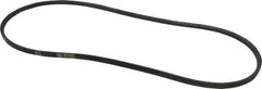 Continental ContiTech - Section A, 58" Outside Length, V-Belt - Wingprene Rubber-Impregnated Fabric, HY-T Matchmaker, No. A56 - All Tool & Supply