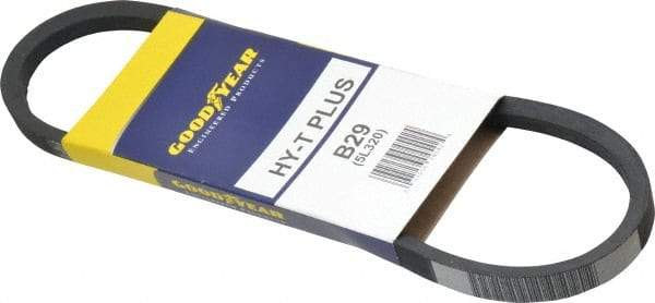 Continental ContiTech - Section B, 32" Outside Length, V-Belt - Wingprene Rubber-Impregnated Fabric, HY-T Matchmaker, No. B29 - All Tool & Supply