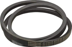 Continental ContiTech - Section B, 75" Outside Length, V-Belt - Wingprene Rubber-Impregnated Fabric, HY-T Matchmaker, No. B72 - All Tool & Supply