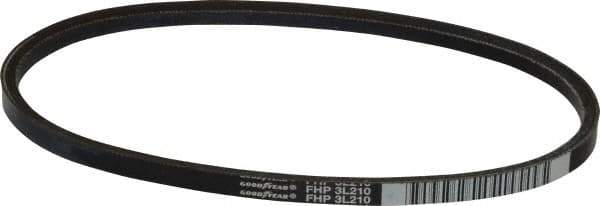 Continental ContiTech - Section 3L, 21" Outside Length, V-Belt - High Traction Rubber, Fractional HP, No. 3L210 - All Tool & Supply