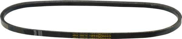 Continental ContiTech - Section 3L, 26" Outside Length, V-Belt - High Traction Rubber, Fractional HP, No. 3L260 - All Tool & Supply