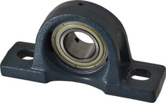 Value Collection - 6-3/16" OALBall Bearing Pillow Block - Cast Iron - All Tool & Supply