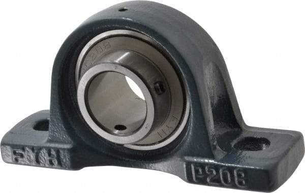 Value Collection - 7-1/8" OALBall Bearing Pillow Block - Cast Iron - All Tool & Supply