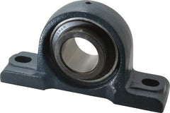 Value Collection - 8-13/16" OALBall Bearing Pillow Block - Cast Iron - All Tool & Supply