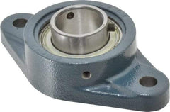 Value Collection - 5-9/16" OALBall Bearing Pillow Block - Cast Iron - All Tool & Supply