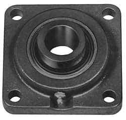 Value Collection - 5-3/8" OALBall Bearing Pillow Block - Cast Iron - All Tool & Supply