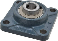 Value Collection - 3-3/8" OALBall Bearing Pillow Block - Cast Iron - All Tool & Supply