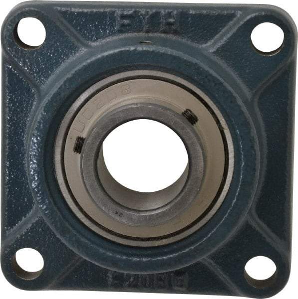 Value Collection - 5-1/8" OALBall Bearing Pillow Block - Cast Iron - All Tool & Supply