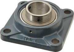 Value Collection - 5-3/8" OALBall Bearing Pillow Block - Cast Iron - All Tool & Supply