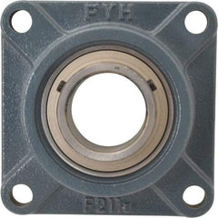 Value Collection - 6-3/8" OALBall Bearing Pillow Block - Cast Iron - All Tool & Supply