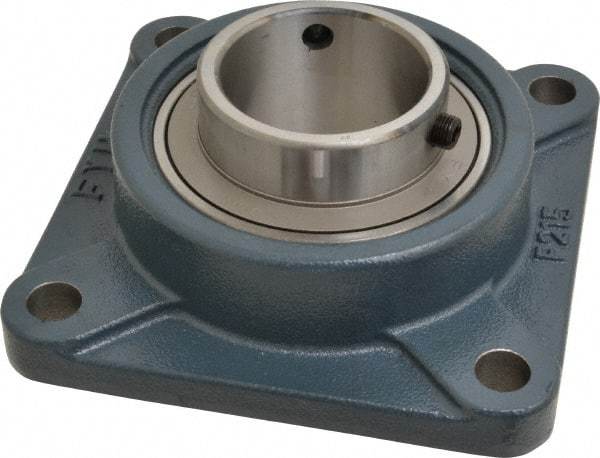 Value Collection - 7-3/4" OALBall Bearing Pillow Block - Cast Iron - All Tool & Supply