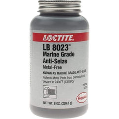 Loctite - 8 oz Brush Top Marine Grade Anti-Seize Lubricant - Calcium Sulfonate, 2,400°F - All Tool & Supply