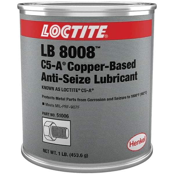 Loctite - 1 Lb Can Anti-Seize Lubricant - Copper, 1,800°F - All Tool & Supply