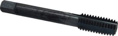 Balax - 4 Flutes, 1/2-13 UNC, Nitride Oxide Coating, High Speed Steel, Cleanout Tap - 3-3/8 Inch Overall Length, 7/16 Inch Square Length, 0.275 Inch Square Size, 0.367 Inch Shank Diameter, Modified Bottoming - Exact Industrial Supply