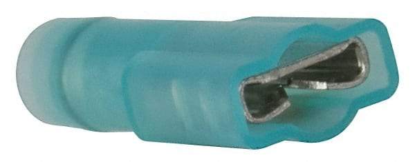 3M - 16 to 14 AWG, Nylon, Fully Insulated, Female Wire Disconnect - 1/4 Inch Wide Tab, Blue, RoHS 2011/65/EU Compliant - All Tool & Supply