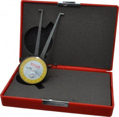 SPI - 3/4 to 1-3/4" Inside Dial Caliper Gage - 0.001" Graduation, 0.038mm Accuracy, 3-1/4" Leg Length, Ball Contact Points - All Tool & Supply