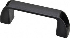 80/20 Inc. - 4.41" Long x 0.83" Wide x 1.42" High, Plastic Door Handle - Plastic, 3.678" Center to Center - All Tool & Supply