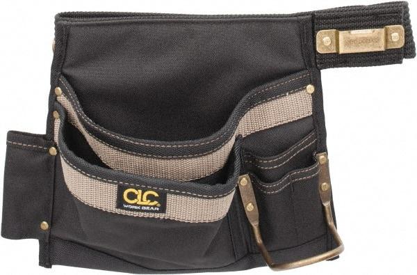 CLC - 46" Max Waste Tool Belt - 6 Pocket, 2" Wide, Tan/Black, Polyester - All Tool & Supply