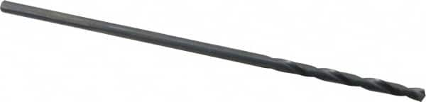 #15 2-3/16″ Flute Length 135° High Speed Steel Aircraft Extension Drill Oxide Finish, 0.18″ Diam Straight-Cylindrical Shank, Split Point, Self-Centering, Series 906