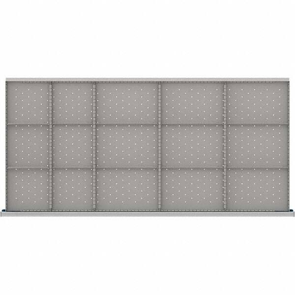 LISTA - 15-Compartment Drawer Divider Layout for 3.15" High Drawers - All Tool & Supply