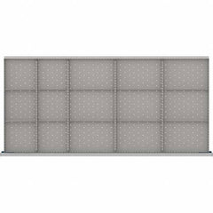 LISTA - 15-Compartment Drawer Divider Layout for 3.15" High Drawers - All Tool & Supply