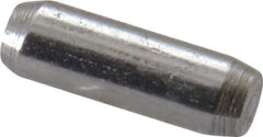 Made in USA - 1/16" Diam x 3/16" Pin Length 416 Stainless Steel Precision Dowel Pin - Passivated Finish, C 36-42 Hardness, 2 Beveled End - All Tool & Supply