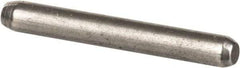 Made in USA - 1/16" Diam x 1/2" Pin Length 416 Stainless Steel Precision Dowel Pin - Passivated Finish, C 36-42 Hardness, 2 Beveled End - All Tool & Supply