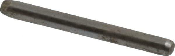 Made in USA - 1/16" Diam x 5/8" Pin Length 416 Stainless Steel Precision Dowel Pin - Passivated Finish, C 36-42 Hardness, 2 Beveled End - All Tool & Supply