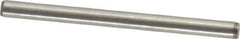 Made in USA - 3/32" Diam x 1-1/4" Pin Length 416 Stainless Steel Precision Dowel Pin - Passivated Finish, C 36-42 Hardness, 2 Beveled End - All Tool & Supply