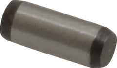 Made in USA - 1/8" Diam x 5/16" Pin Length 416 Stainless Steel Precision Dowel Pin - Passivated Finish, C 36-42 Hardness, 2 Beveled End - All Tool & Supply