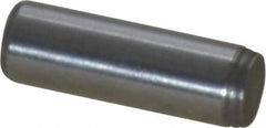 Made in USA - 1/8" Diam x 3/8" Pin Length 416 Stainless Steel Precision Dowel Pin - Passivated Finish, C 36-42 Hardness, 2 Beveled End - All Tool & Supply